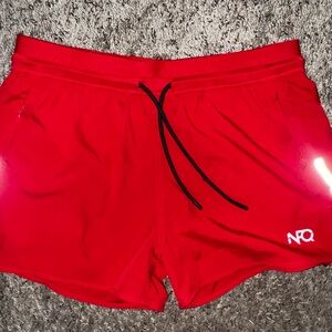 NFQ Women's Athletic Shorts in Vibrant Red